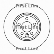 FBD1086 FIRST LINE Тормозной диск