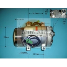 14-6249 AUTO AIR GLOUCESTER Компрессор, кондиционер
