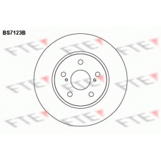 BS7123B FTE Тормозной диск