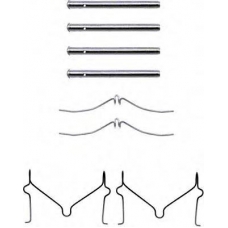 MBA1126 MINTEX Комплектующие, колодки дискового тормоза