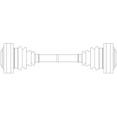 BW3003 General Ricambi Приводной вал