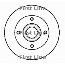 FBD225 FIRST LINE Тормозной диск