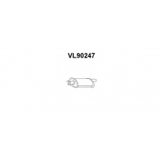 VL90247 VENEPORTE Предглушитель выхлопных газов