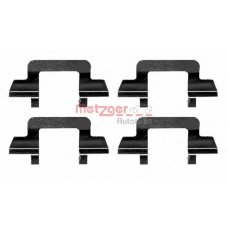 109-1243 METZGER Комплектующие, колодки дискового тормоза