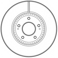 562755BC BENDIX Тормозной диск