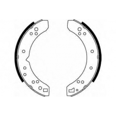 GS6070 TRW Комплект тормозных колодок