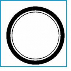 04282 GLASER Прокладка, труба выхлопного газа