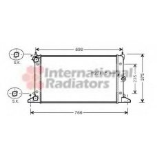 60582188 SCHLIECKMANN Радиатор, охлаждение двигателя