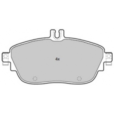 FBP-1880 FREMAX Комплект тормозных колодок, дисковый тормоз