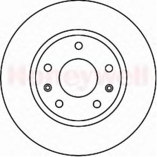 562225B BENDIX Тормозной диск