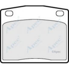 PAD269 APEC Комплект тормозных колодок, дисковый тормоз