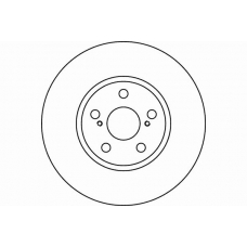 MDC1584 MINTEX Тормозной диск