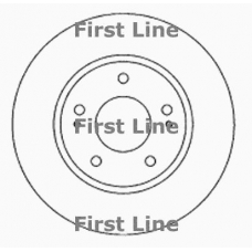 FBD1696 FIRST LINE Тормозной диск