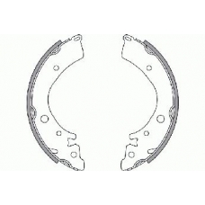 18492726402 S.b.s. Комплект тормозных колодок