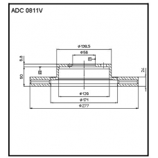 ADC 0811V Allied Nippon Гидравлические цилиндры