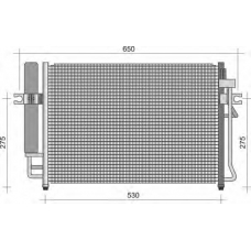350203356000 MAGNETI MARELLI Конденсатор, кондиционер