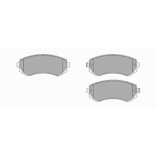 791 SIMER Комплект тормозных колодок, дисковый тормоз