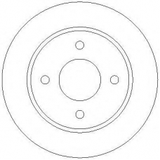 AC2293D AC Delco Тормозной диск