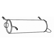 613134 FONOS Глушитель выхлопных газов конечный