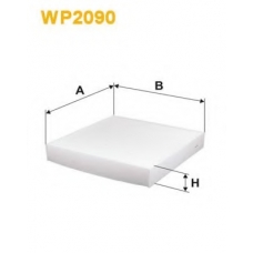 WP2090 WIX Фильтр, воздух во внутренном пространстве