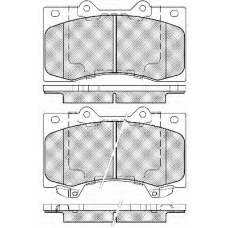 20084 BSF Комплект тормозных колодок, дисковый тормоз