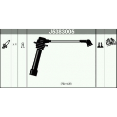 J5383005 NIPPARTS Комплект проводов зажигания
