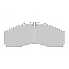 1098 SIMER Комплект тормозных колодок, дисковый тормоз