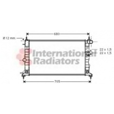 60372244 SCHLIECKMANN Радиатор, охлаждение двигателя