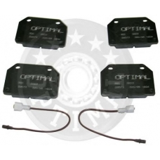 3503 OPTIMAL Комплект тормозных колодок, дисковый тормоз