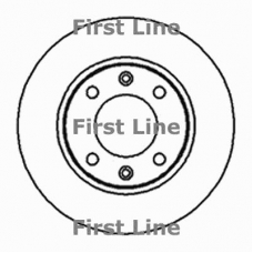 FBD474 FIRST LINE Тормозной диск