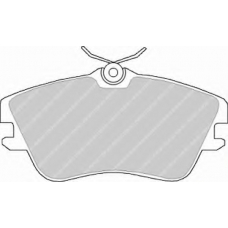 T0610914 RAMEDER Комплект тормозных колодок, дисковый тормоз