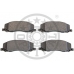 12456 OPTIMAL Комплект тормозных колодок, дисковый тормоз