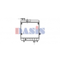 330002N AKS DASIS Радиатор, охлаждение двигателя