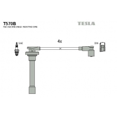 T570B TESLA Комплект проводов зажигания