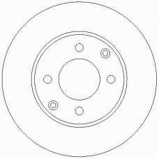 D2181 ROULUNDS Тормозной диск