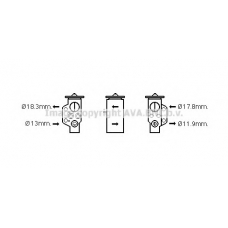 PR1076 AVA Расширительный клапан, кондиционер