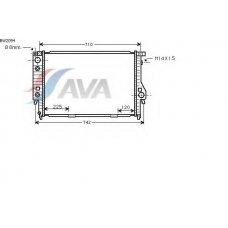 BW2094 AVA Радиатор, охлаждение двигателя