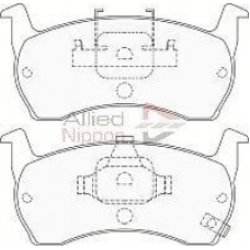 ADB3324 COMLINE Комплект тормозных колодок, дисковый тормоз
