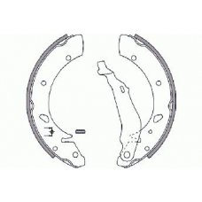 18492726652 S.b.s. Комплект тормозных колодок