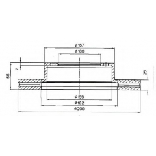BDC3927 QUINTON HAZELL Тормозной диск