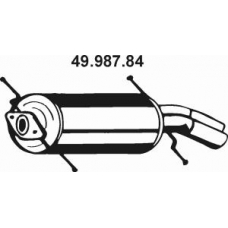49.987.84 EBERSPACHER Глушитель выхлопных газов конечный