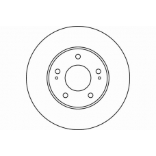 MDC1415 MINTEX Тормозной диск