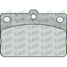 05P136 LPR Комплект тормозных колодок, дисковый тормоз