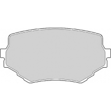 DBP361565 DURON Комплект тормозных колодок, дисковый тормоз