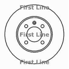 FBD051 FIRST LINE Тормозной диск