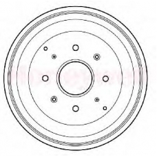 329167B BENDIX Тормозной барабан