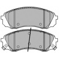 CBP31652 COMLINE Комплект тормозных колодок, дисковый тормоз