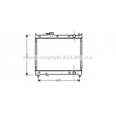SZA2015 Prasco Радиатор, охлаждение двигателя