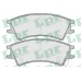 05P695 LPR Комплект тормозных колодок, дисковый тормоз