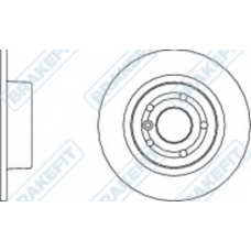 DK6170 APEC Тормозной диск